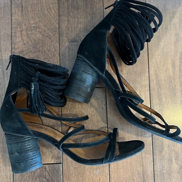 Black Jeffrey Campbell Despina Sandal 8.5 - Picture 4 of 4